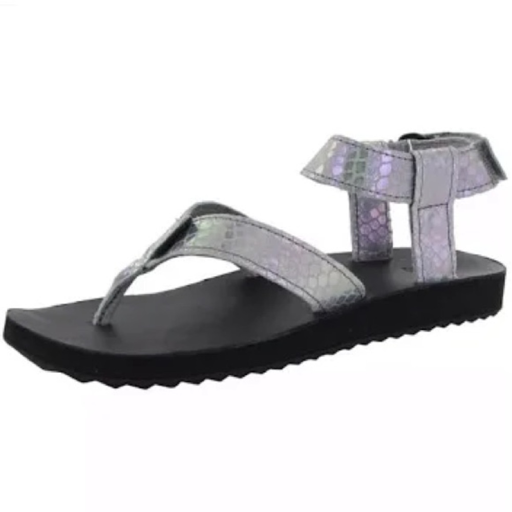 Teva Original Sandal Iridescent Snake Skin Print Women’s Size 6